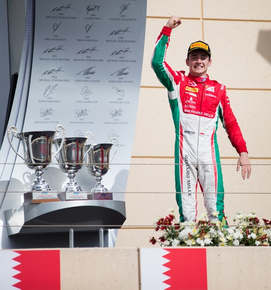C.Leclerc podium